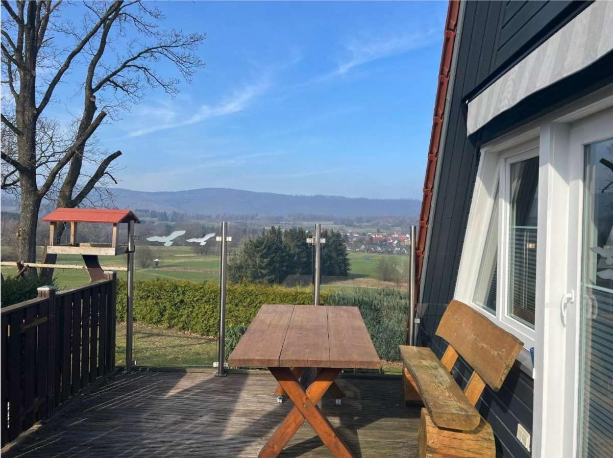 Wolfs-Blick Villa Langelsheim Buitenkant foto